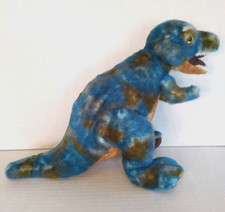 Aurora T Rex Tyrannosaurus Blue Brown Jurassic Dinosaur Plush 12" Stuffed Animal