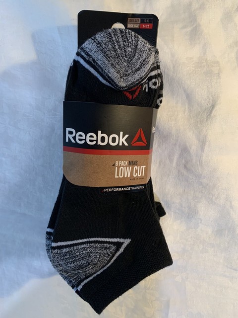 reebok black men's socks