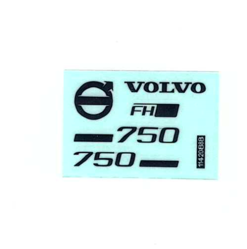 1/14 Tamiya Volvo 8x4 grúa 56362 hoja de transferencia de metal 19495998/9495998 - Imagen 1 de 4