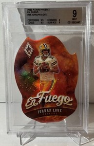 2020 Panini Phoenix - Jordan Love RC - En Fuego Case Hit - BGS 9!