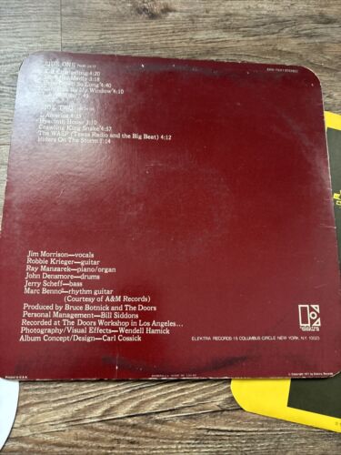 The Doors L.A. Woman EKS-75011 Terre Haute CTH 12" Vinyl Crucifix Sleeve - R110 - Imagen 10 de 12