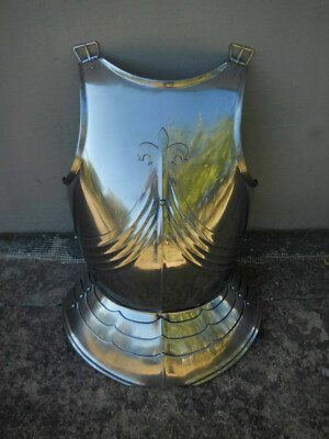 Mittelalterlich Knight Stahl Gothic Brustpanzer Armor Brust Tragbare
