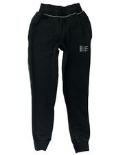 Vintage 90s Champion Reverse Weave Sweatpants XS Warmup Black Gusset
