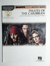 Pirates Of The Caribbean, for Alto Sax, with Play-Along CD, 15 Songs