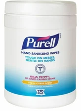 PURELL Fresh Citrus Scent Hand Sanitizing Wipes - 270 Count