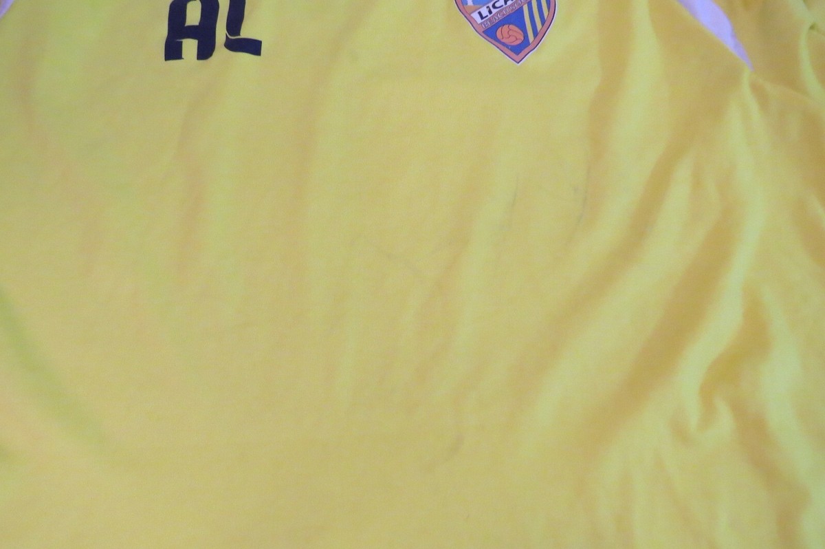 Maillot De Foot Vintage Isola Rizza En Laine - Authentique Match Worn