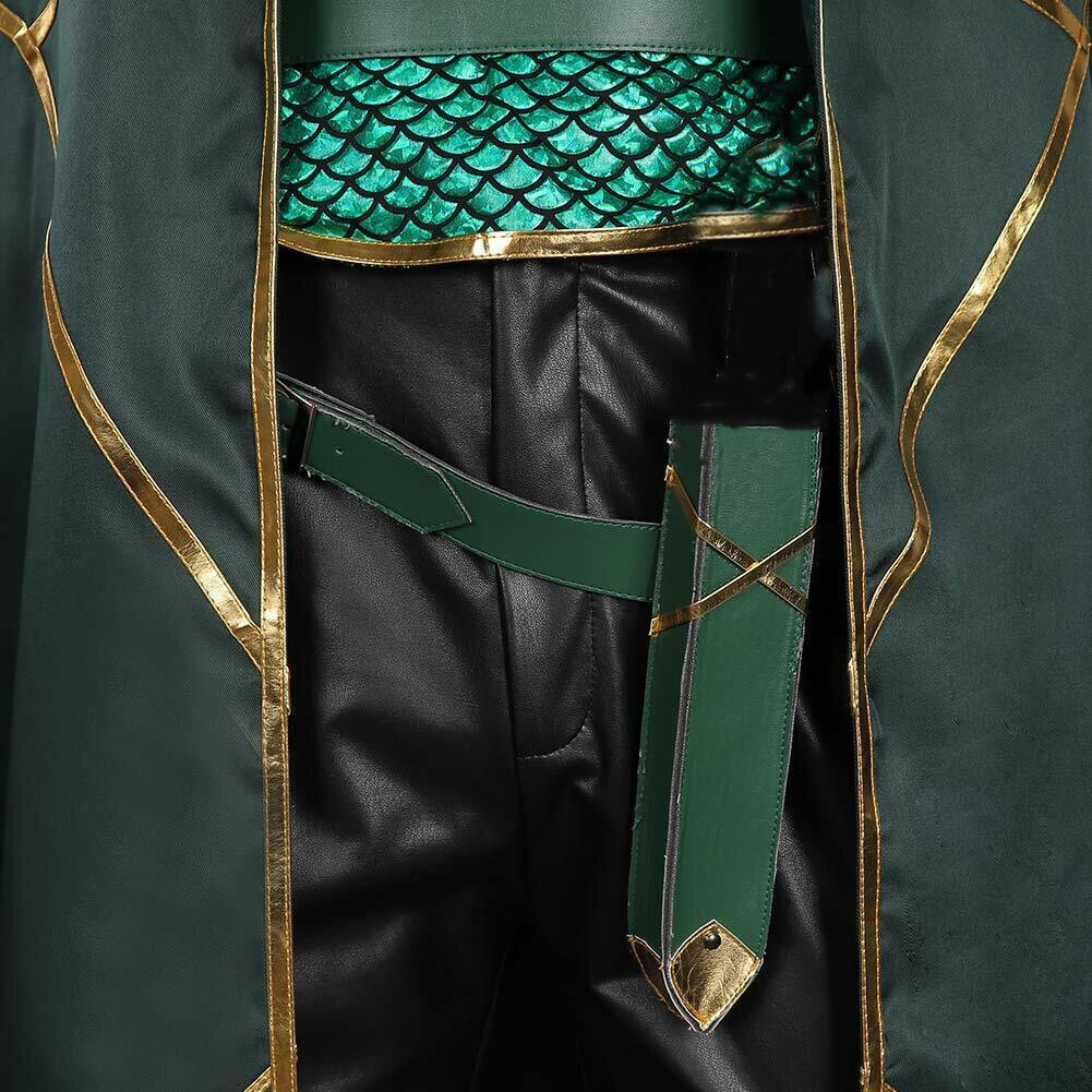 Loki Cosplay Weste & Krawatte – Perfekt Für Halloween, Karneval & Rollenspiel