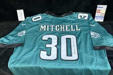 QUINYON MITCHELL Signed Autographed Football Custom Jersey Philadelphia Eagles