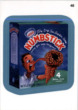 WACKY   TRADING    CARD      NUMBSTICK   #    48    