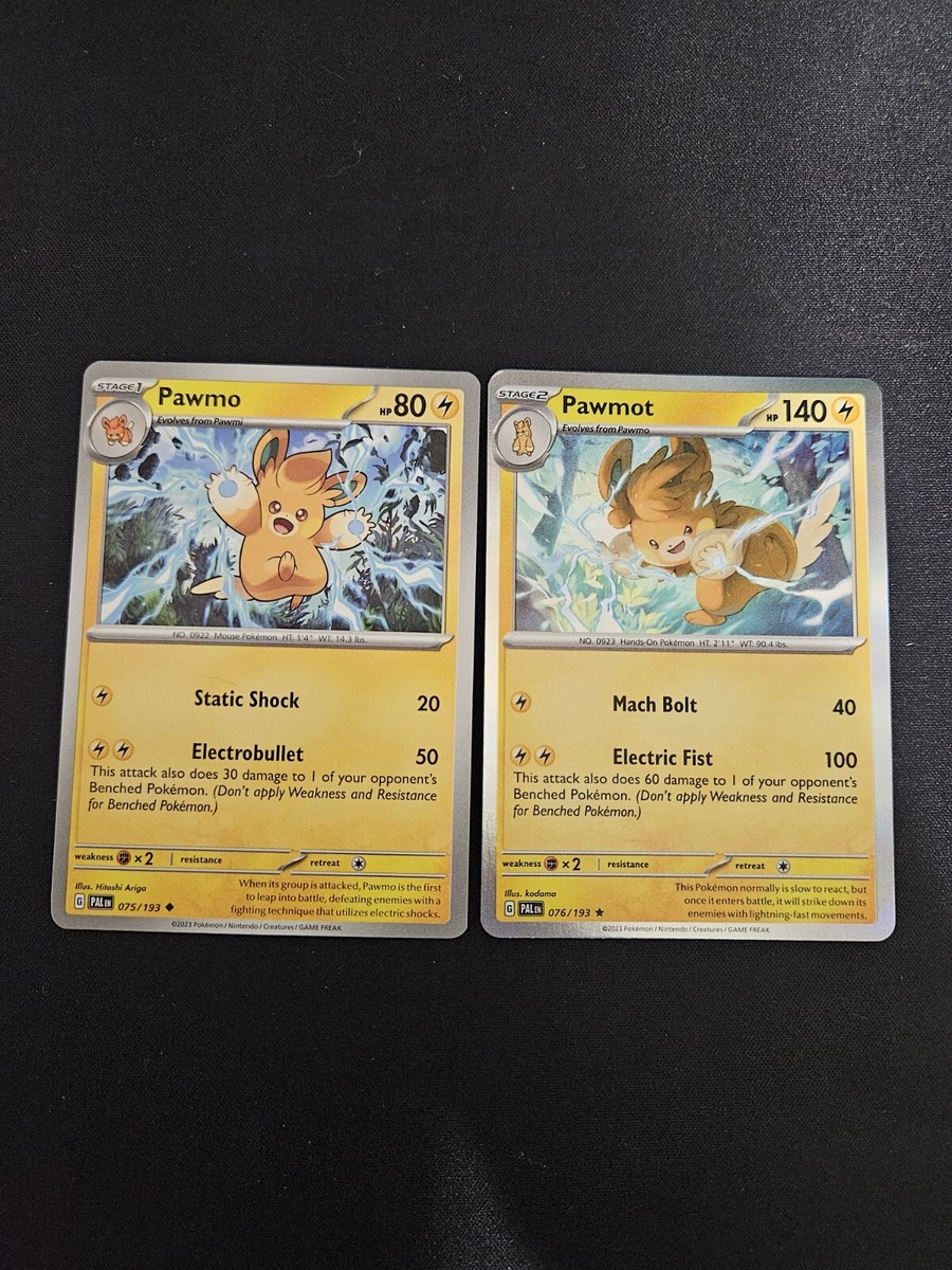 pawmo pokemon card Amazon.com: Pawmot ex - 073/197 Double Rare - Obsidian Flames