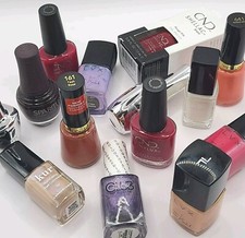 Lot of 7 MIXED NAIL POLISH CND, Kur, LVX Tom ...