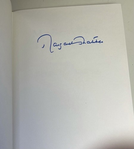 RARE PATH TO POWER SIGNED MARGARET THATCHER (Hardcover, 1995) PRIME MINISTER - Imagen 6 de 7