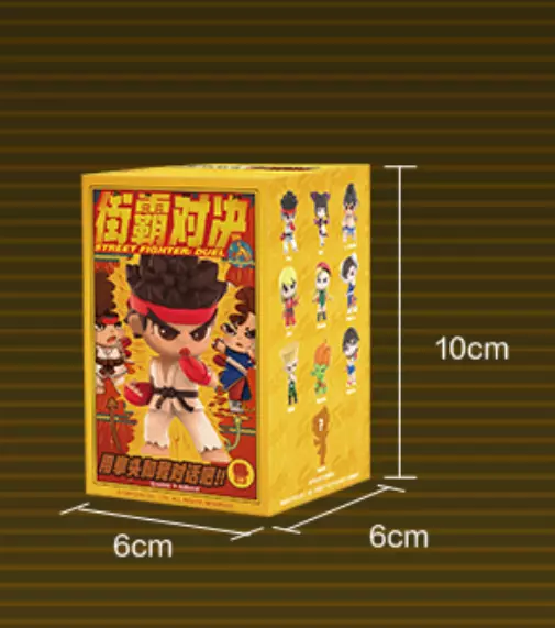 Popmart Street Fighter:Duel Series Cute Kawaii Blind Box Pop