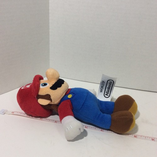 Nintendo Super Mario Luigi Peluche Mondo di Nintendo 8" Imbottito da Collezione 2019 - Foto 5 di 9