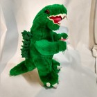 Vintage GODZILLA 9" Plush Figure 1980s Green Stuffed Anico Intern'l HTF