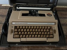 Vintage Smith Corona Sterling Cartridge Electric Typewriter & Case thumbnail