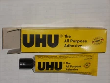 UHU Glue 35 ml. All Purpose Adhesive Tube Crystal Clear All Materials Repair