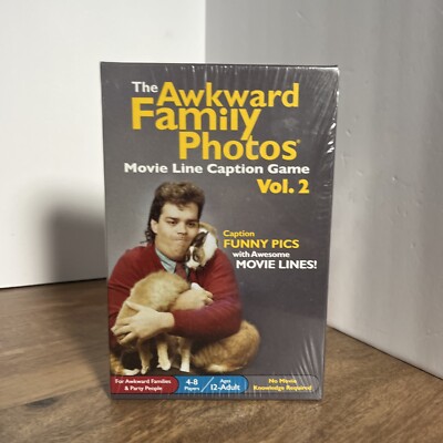 New & Sealed The Awkward Family Photos Movie Line Caption Game Vol. 2