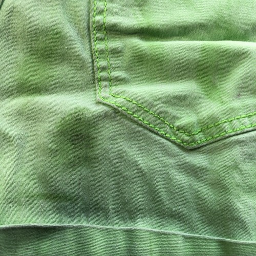 Star Ride Shorts Girl 16 Green color variations Cuffed Sparkles Cotton blend - Picture 9 of 10