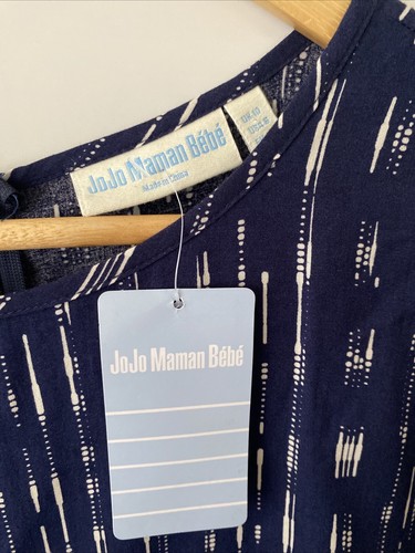 JoJo Maman Bebe Dress Size 10 Navy Blue Maternity & Nursing Women - Picture 4 of 10