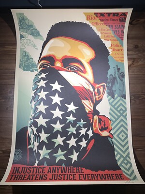 American Rage/Shepard Fairey/オベイ/ポスター