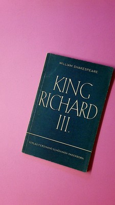 193468 William Shakespeare KING RICHARD III
