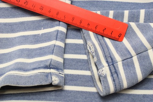 Scotch & Soda Sweatshirt Men's Small Stripe Pattern Half Button Neck Pullover - Picture 13 of 13