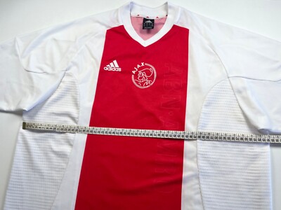 AJAX AMSTERDAM 2002/04 ADIDAS Home Football Shirt 2XL Mens Vintage