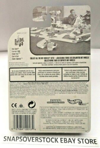 2004 HOT WHEELS BLUE FERRARI 308, FINAL RUN #2/5, HW #134, DIE-CAST BODY & BASE - Picture 5 of 9