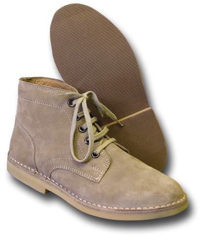CLASSIC SUEDE DESERT BOOTS, SAND COLOUR 