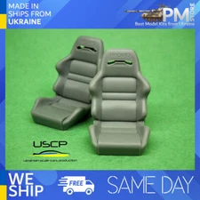 USCP 24A008 1/24 R-Speed sport seats Resin kit Upgrade accessories kit