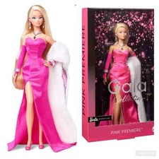 BARBIE Signature Barbie Gala Collection Pink Premiere Doll Odile Face HRM28 NEW