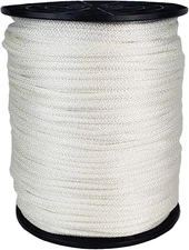 QNR 3/16 Inch Nylon Rope - 500 Foot Spool - Knotrite | 100% Nylon - Solid Braid