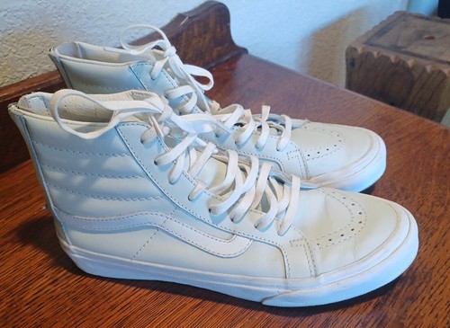 mint green high top vans