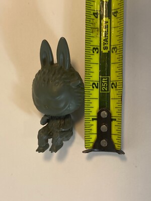 Labubu Pop Mart x HOW2WORK the Thinker charcoal grey mini