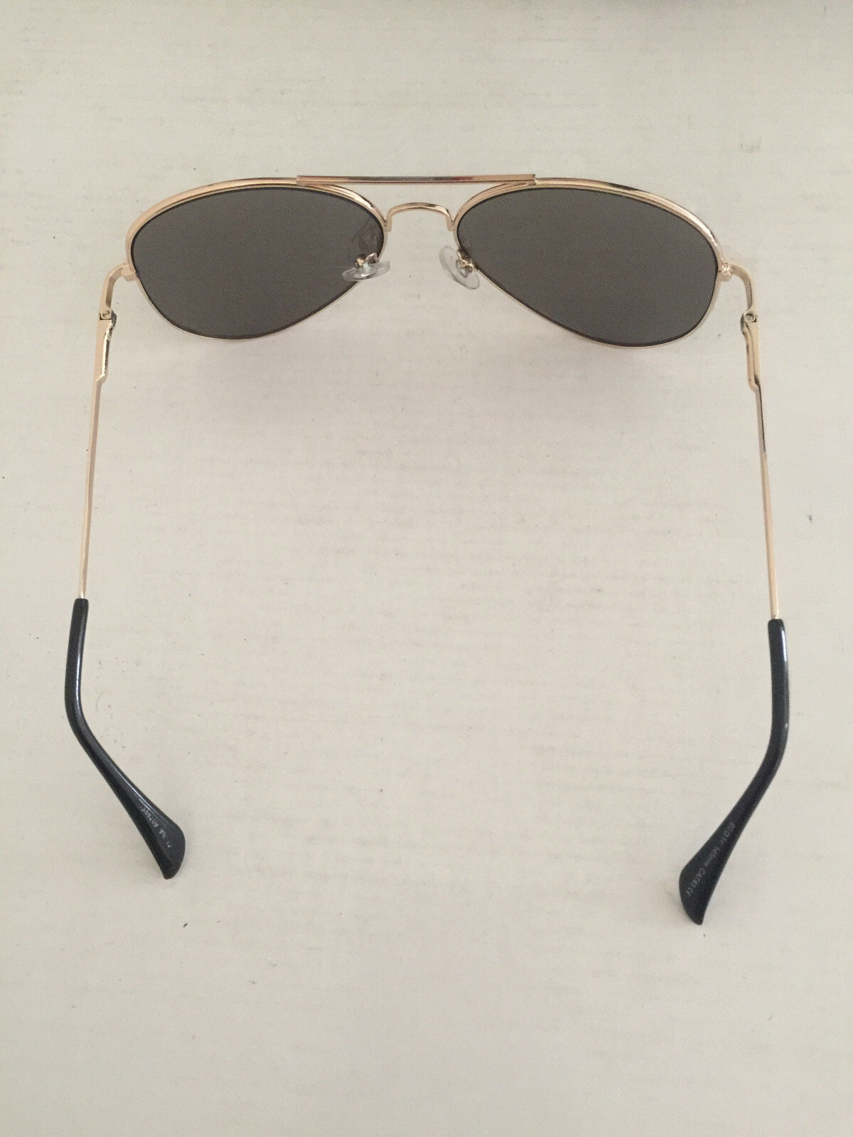 Stylish Aviator Sunglasses with Spring Hinge Matte Silver Frames and Smoke Lenses-image