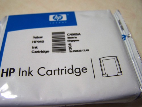 Original HP 940XL Tintenpatrone Schwarz + HP 940 Cyan Magenta Gelb EXP 2017 - Bild 4 von 6