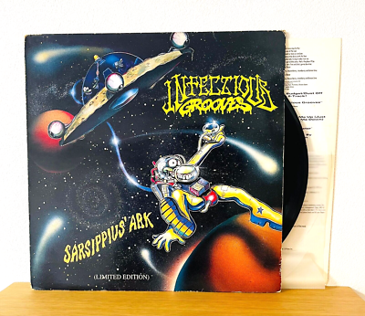 【超激レア】DMC The Grooves LP Infectious Grooves / Sarsippius' Ark Limited Edition 1993 EU ORG