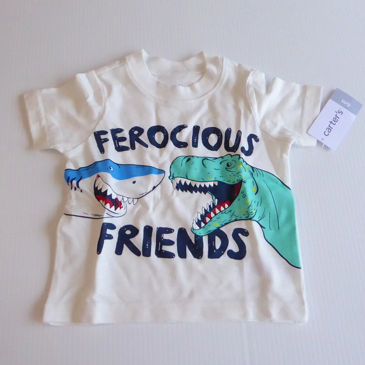 carters shark shirt