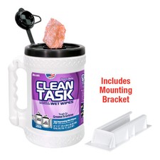 Clean Task Multi Surface Cleaning Wipes Heavy Duty Wet Towel w/ Dispenser 1 ea