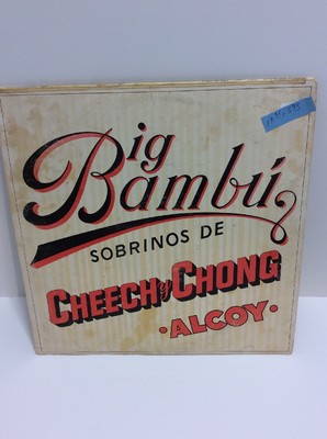 CHEECH & CHONG BIG BAMBU VINYL LP 1972 ORIGINAL VG TAKE A LOOK AT THIS 59a
