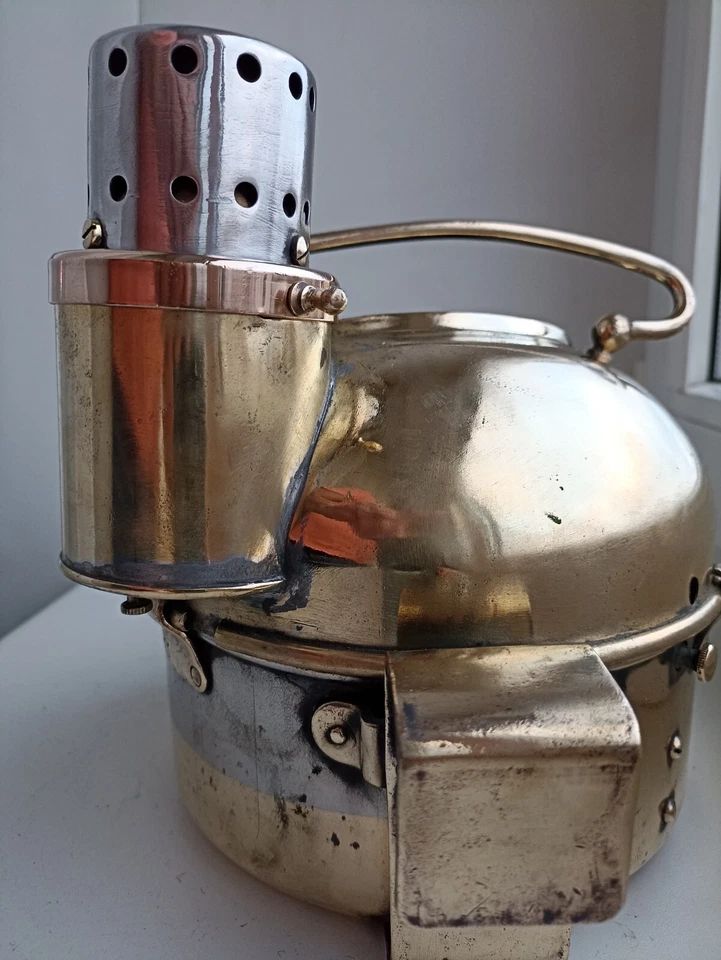 Винтажный 1955 СССР латунный Русский корабль лодка компас - Изображение 2 из 4