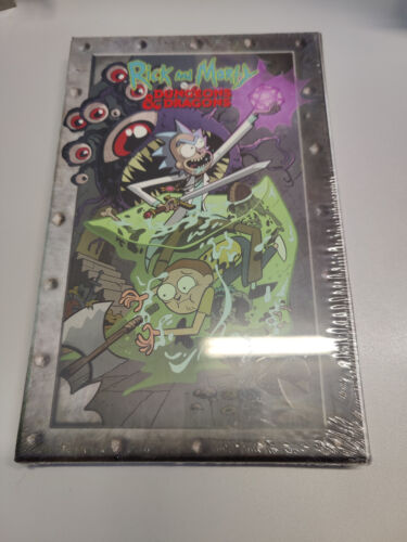 RICK AND MORTY VS DUNGEONS & DRAGONS BOX SET (2019) - BRAND NEW - SHEET VARIANT! - Picture 1 of 2