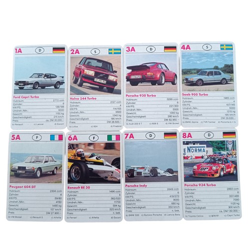 Auto Quartett Kartenspiel Sportwagen Audi Porsche Ford - Bild 2 von 5