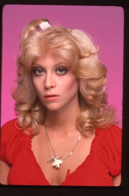 Judy Landers Sexy Busty Blonde Glamour Pin up Original 35mm