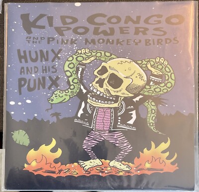 KID CONGO POWERS PINK MONKEY BIRDS /HUNX PUNX split 7'' Cramps Gun Club Nick Cave