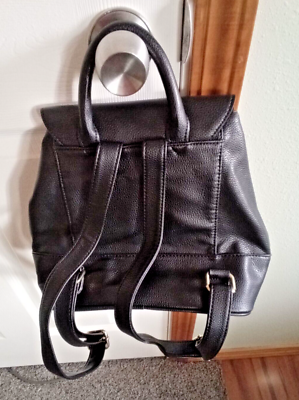 Aldo Black Faux Leather Small Backpack Fashion Bag | eBay Aldo Black Faux Leather Small Backpack Fashion Bag | eBay