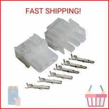 Molex -MLX 20A, Gauge Size w/14-20 AWG, Wire Connector - 2.13mm D, Latch Lock 3