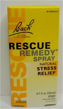 Bach RESCUE REMEDY SPRAY Natural Stress Relief  0.7 fl oz  20mL 12/2028