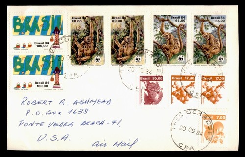 DR WHO 1984 BRAZIL TRES CORACOES TO USA w1549